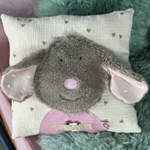 Trost Kissen mit Herzchen